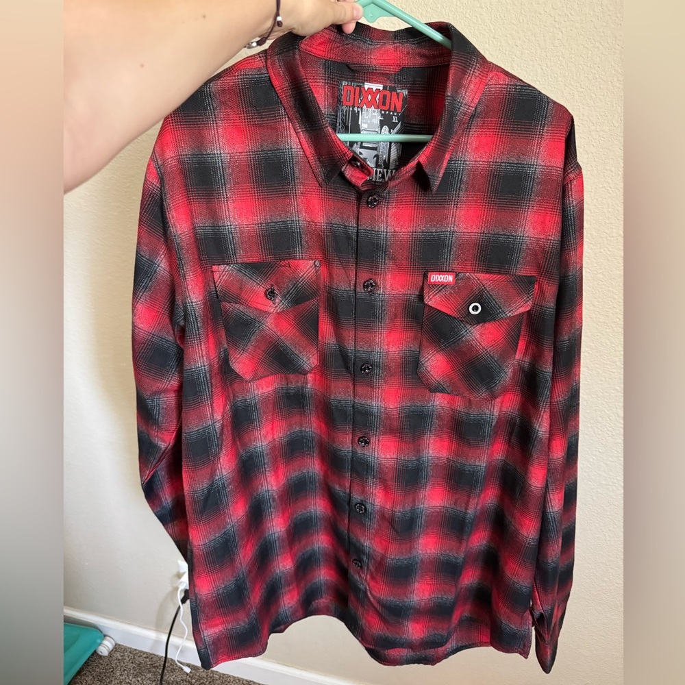 DIXXON MENS FLANNEL SHIRT